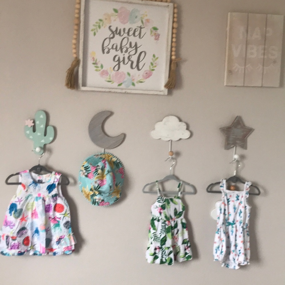 4🌸pc Spring/Summer baby girls 🌺